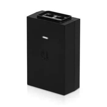 PoE-adapter UBIQUITI POE-48-24W, 48 V PoE, 2x RJ-45 Fast Ethernet-poorten, 100–240 V ingang