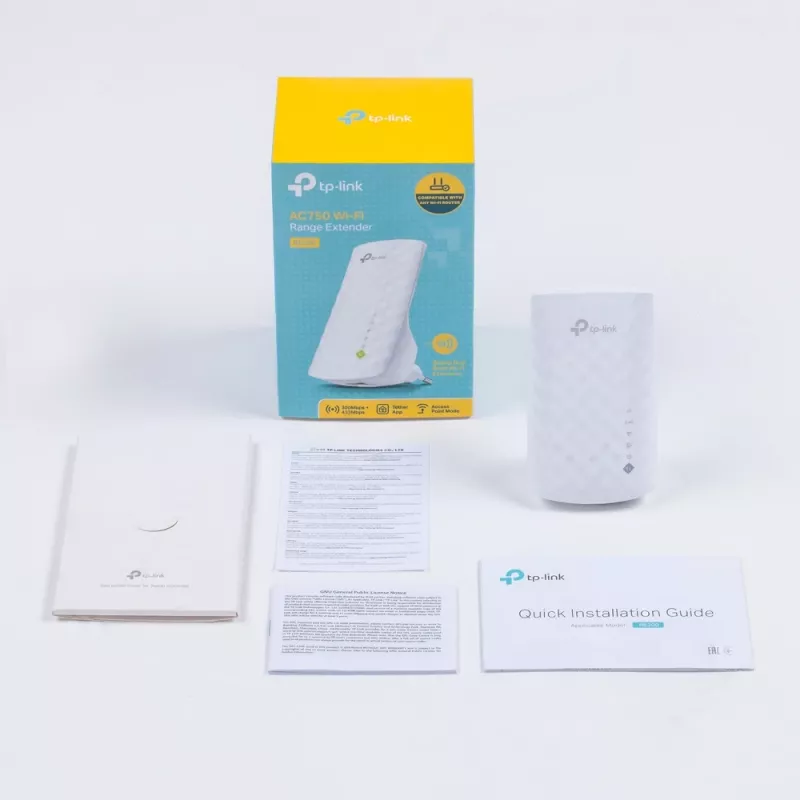 TP-Link RE200 netwerk-extender netwerk-repeater wit 10, 100 Mbit/s