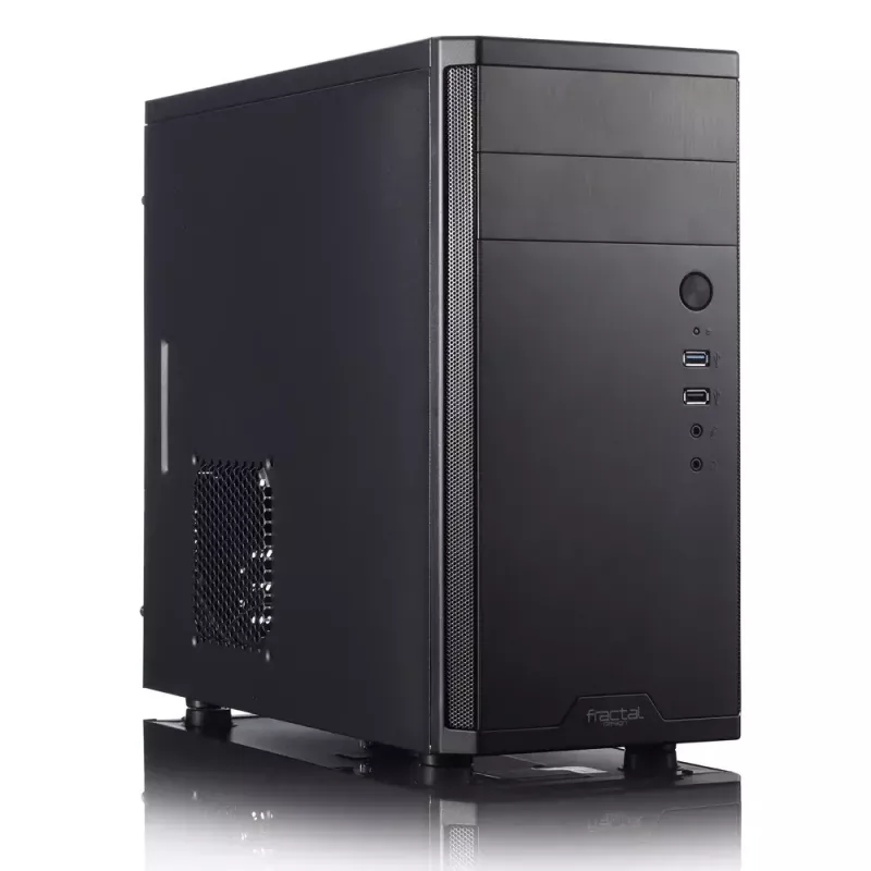 PC-behuizing Fractal Design Core 1100 mini tower zwart