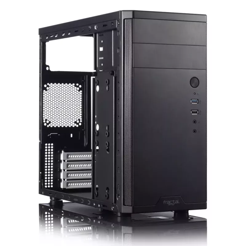 PC-behuizing Fractal Design Core 1100 mini tower zwart