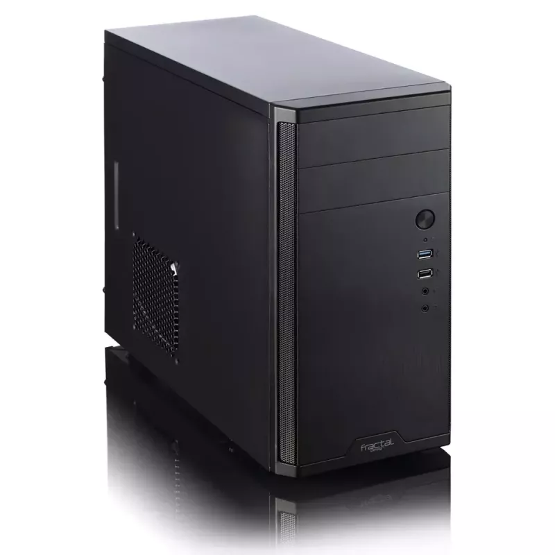 PC-behuizing Fractal Design Core 1100 mini tower zwart
