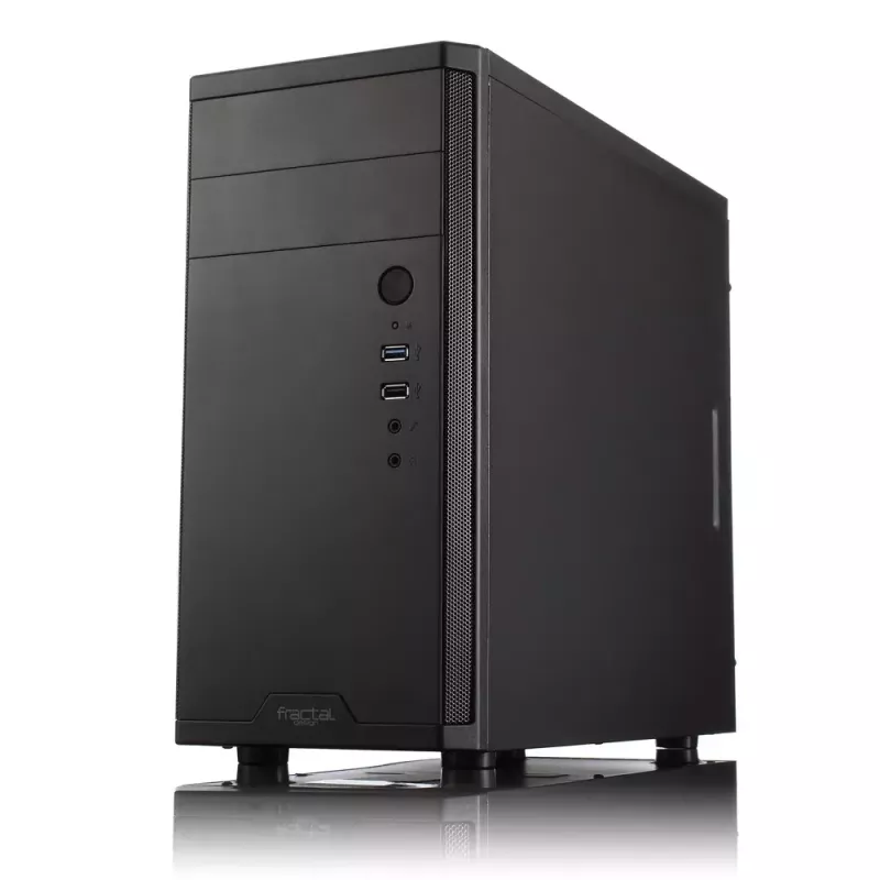 PC-behuizing Fractal Design Core 1100 mini tower zwart