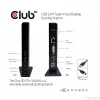 CLUB3D USB Gen1 Type-A Dual Display (HDMI en DVI) DisplayLink™ dockingstation