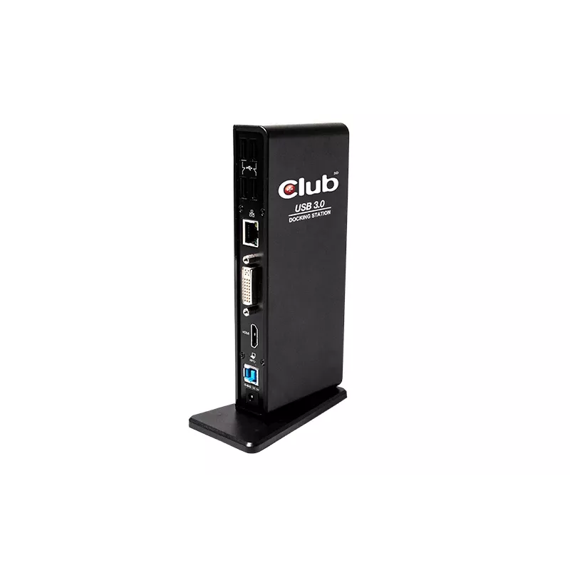 CLUB3D USB Gen1 Type-A Dual Display (HDMI en DVI) DisplayLink™ dockingstation