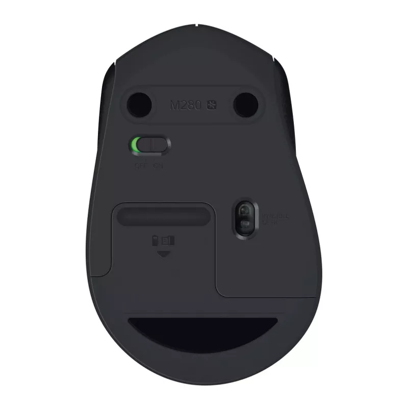 LOGITECH draadloze muis M280-zwart 2,4GHz