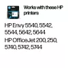 HP 62 zwarte originele inktpatroon