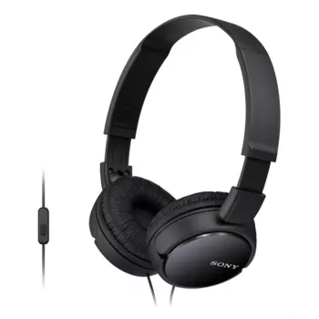 Sony MDR-ZX110AP, bedraad, 12 - 22000 Hz, bellen/muziek, 120 g, headset, zwart