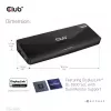CLUB3D CSV-3103D The Club 3D universele USB 3.1 Gen 1 UHD 4K dockingstation DisplayLink™