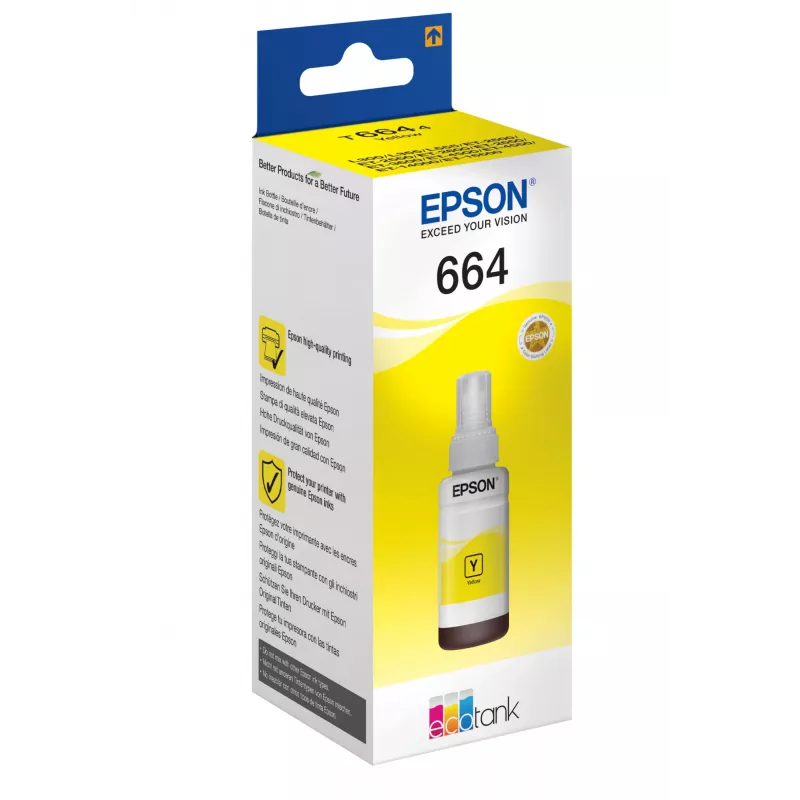Epson 664 Ecotank gele inktfles (70 ml)