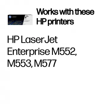 Tonercartridge HP 508A zwart CF360A 6000 pagina's