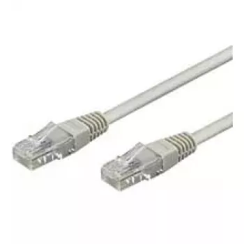 Netwerkkabel Goobay CAT 6-100 UTP RJ-45 1 m grijs