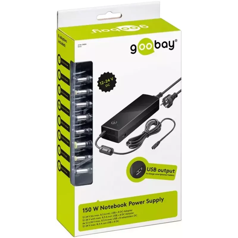 Notebookvoeding Goobay 134,5 W