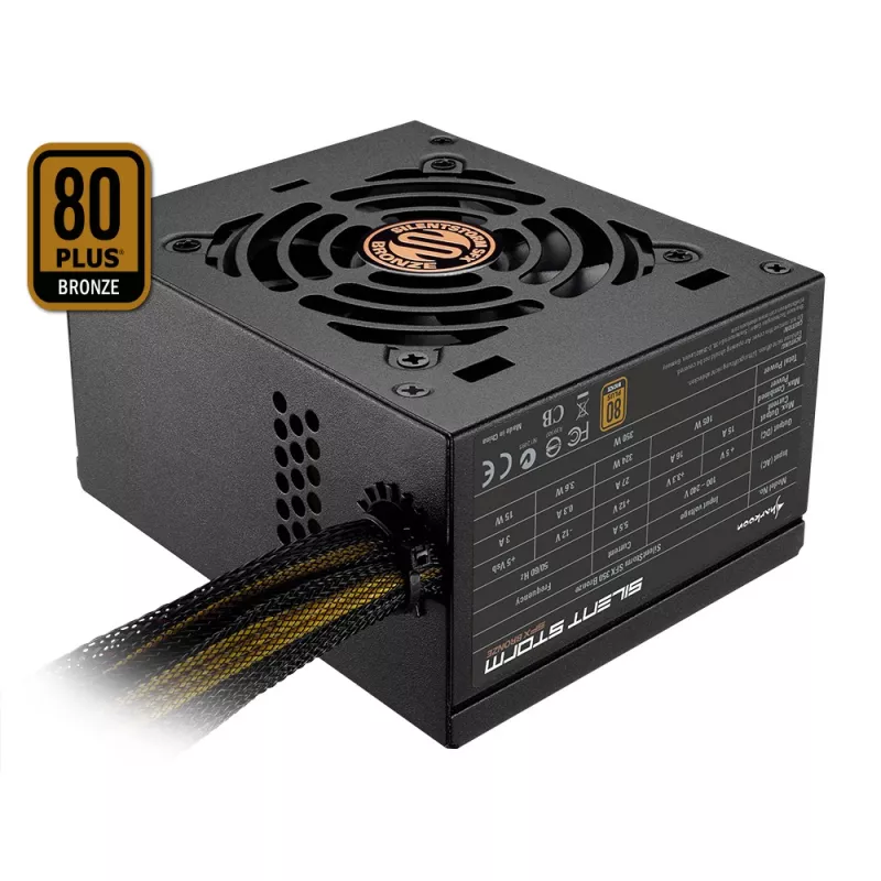 Voeding Sharkoon SilentStorm SFX Bronze 450 W