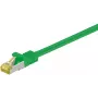 Netwerkkabel Goobay RJ45-patchkabel CAT 6A S/FTP 3 m groen