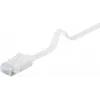 Goobay 95155 netwerkkabel Cat6 U/UTP (UTP) wit, 7 m, RJ-45 verguld
