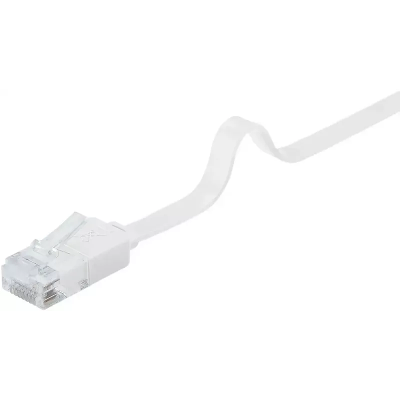 Goobay 95155 netwerkkabel Cat6 U/UTP (UTP) wit, 7 m, RJ-45 verguld