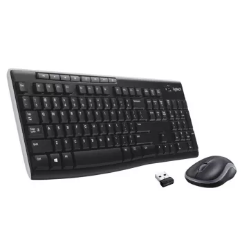 LOGITECH draadloze desktop Mk270 - QWERTY US/International