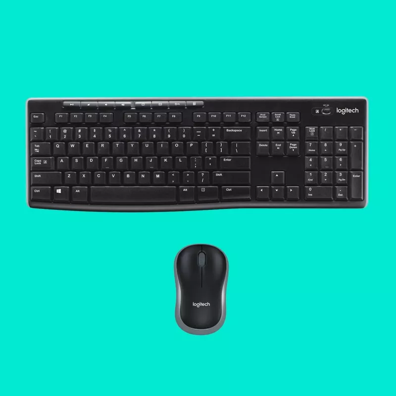 LOGITECH draadloze desktop Mk270 - QWERTY US/International