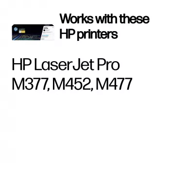 HP 410X High Yield zwart originele LaserJet-tonercartridge