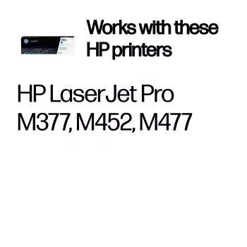 Tonercartridge HP CF411A M452DN 2300 pagina's cyaan