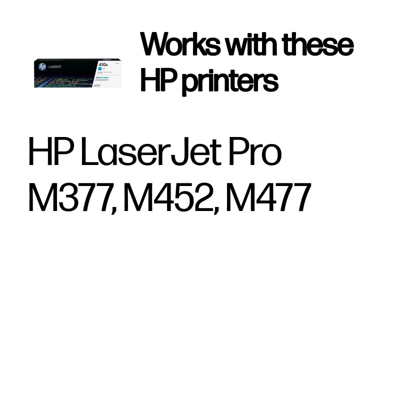 Tonercartridge HP CF411A M452DN 2300 pagina's cyaan