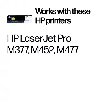 Tonercartridge HP magenta 410A CF413A 2300 pagina's