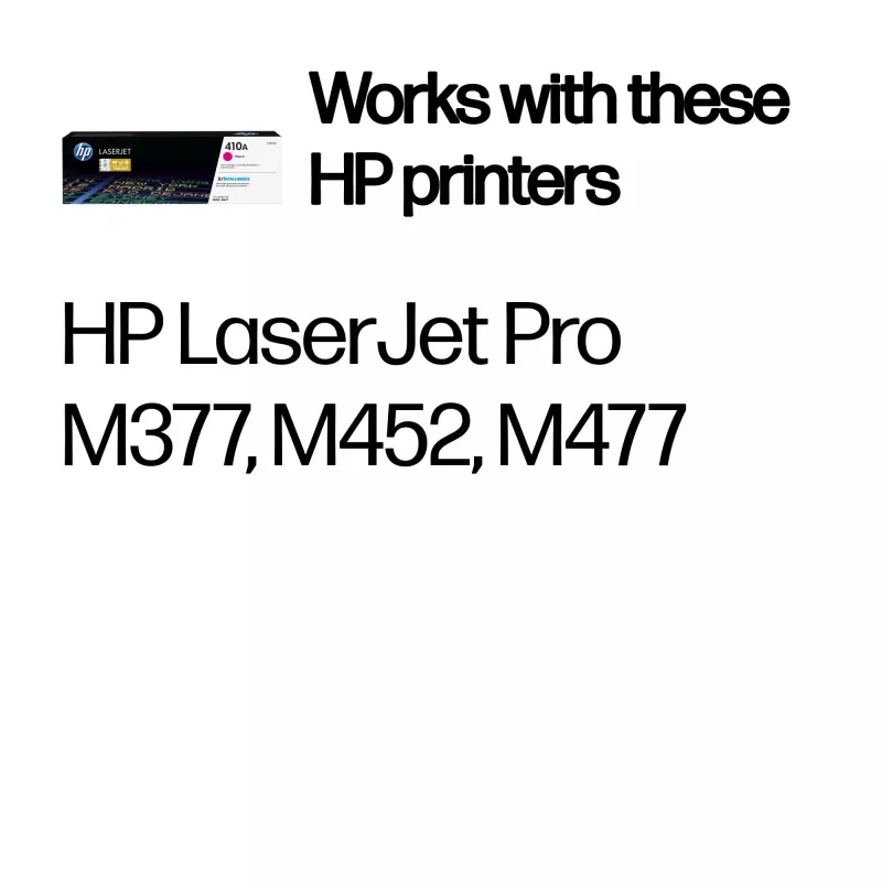 Tonercartridge HP magenta 410A CF413A 2300 pagina's