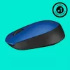 Logitech M171 muis RF draadloos optisch 1000 DPI, blauw