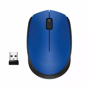 Logitech M171 muis RF draadloos optisch 1000 DPI, blauw