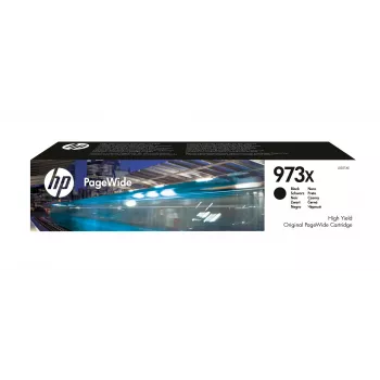 HP 973X originele PageWide-cartridge met hoge capaciteit, zwart, 1 st., 10000 pagina's