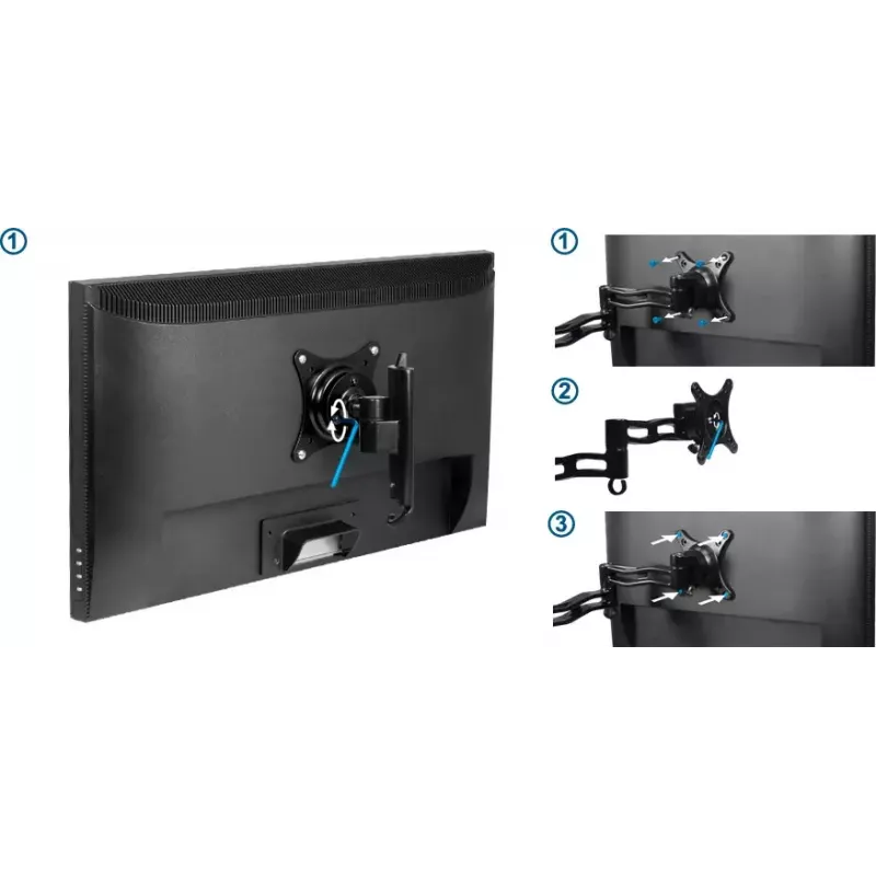 ARCTIC W1A - monitor-wandbeugel