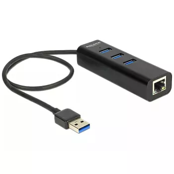 Dockingstation DeLOCK 62653 zwart