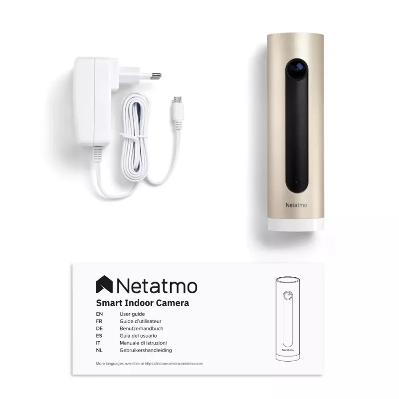 Netatmo Welcome IP-beveiligingscamera binnen 1920 x 1080 pixel tafelmodel