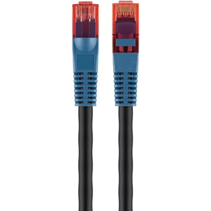 Netwerkkabel Goobay 94397 RJ-45 Cat6 75 m zwart
