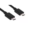 CLUB3D USB Gen2 Type-C video 4K60Hz, data 10Gbit/s en 100W laden 1 meter M/F