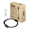 CLUB3D USB Gen2 Type-C video 4K60Hz, data 10Gbit/s en 100W laden 1 meter M/F