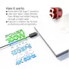 CLUB3D USB Gen2 Type-C video 4K60Hz, data 10Gbit/s en 100W laden 1 meter M/F