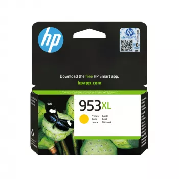 HP 953XL gele originele inktpatroon met hoge capaciteit, geel, 1 st., 1450 pagina's