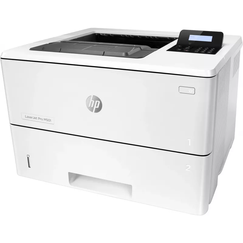 HP LaserJet Pro M501dn, laser, 600 x 600 DPI, A4, 43 ppm, dubbelzijdig printen, netwerkgeschikt