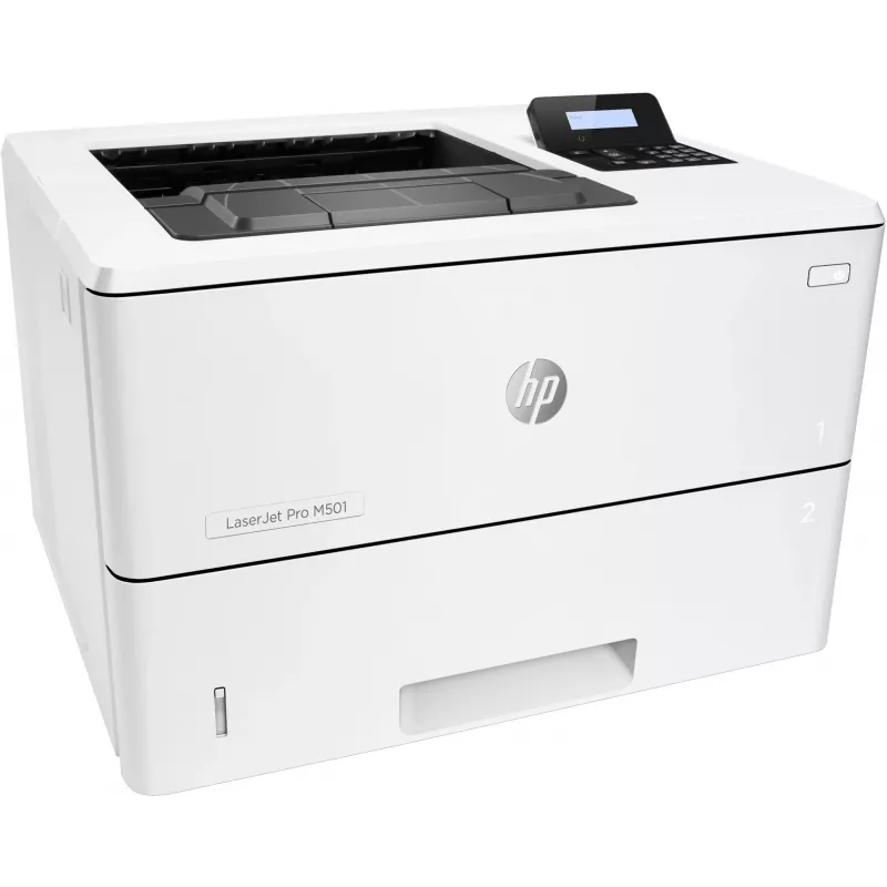 HP LaserJet Pro M501dn, laser, 600 x 600 DPI, A4, 43 ppm, dubbelzijdig printen, netwerkgeschikt