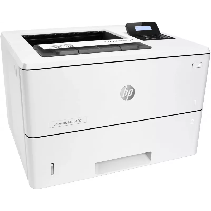 HP LaserJet Pro M501dn, laser, 600 x 600 DPI, A4, 43 ppm, dubbelzijdig printen, netwerkgeschikt