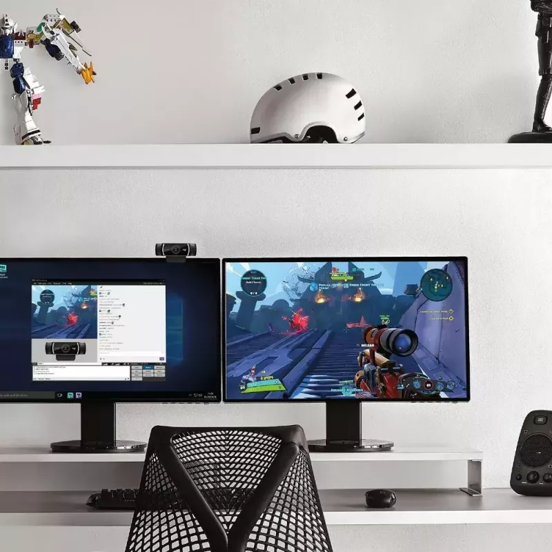 Logitech C922 1920 x 1080 pixels USB zwart webcam