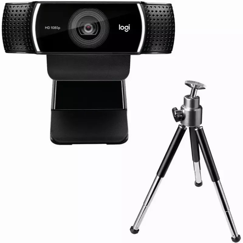 Logitech C922 1920 x 1080 pixels USB zwart webcam