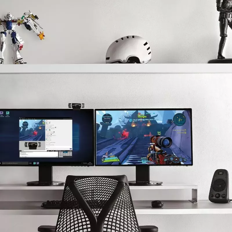 Logitech C922 1920 x 1080 pixels USB zwart webcam