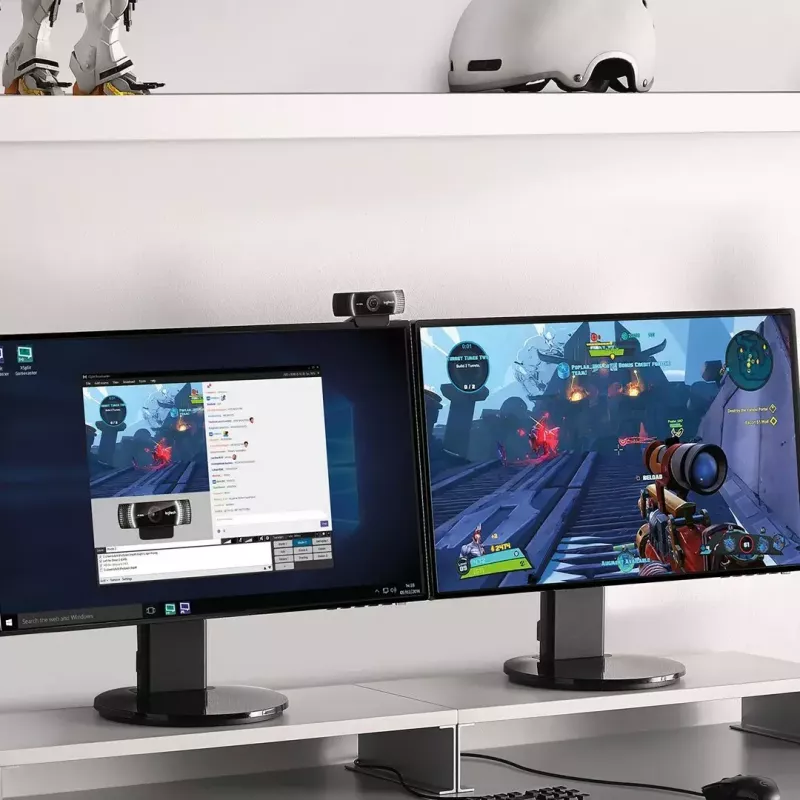 Logitech C922 1920 x 1080 pixels USB zwart webcam