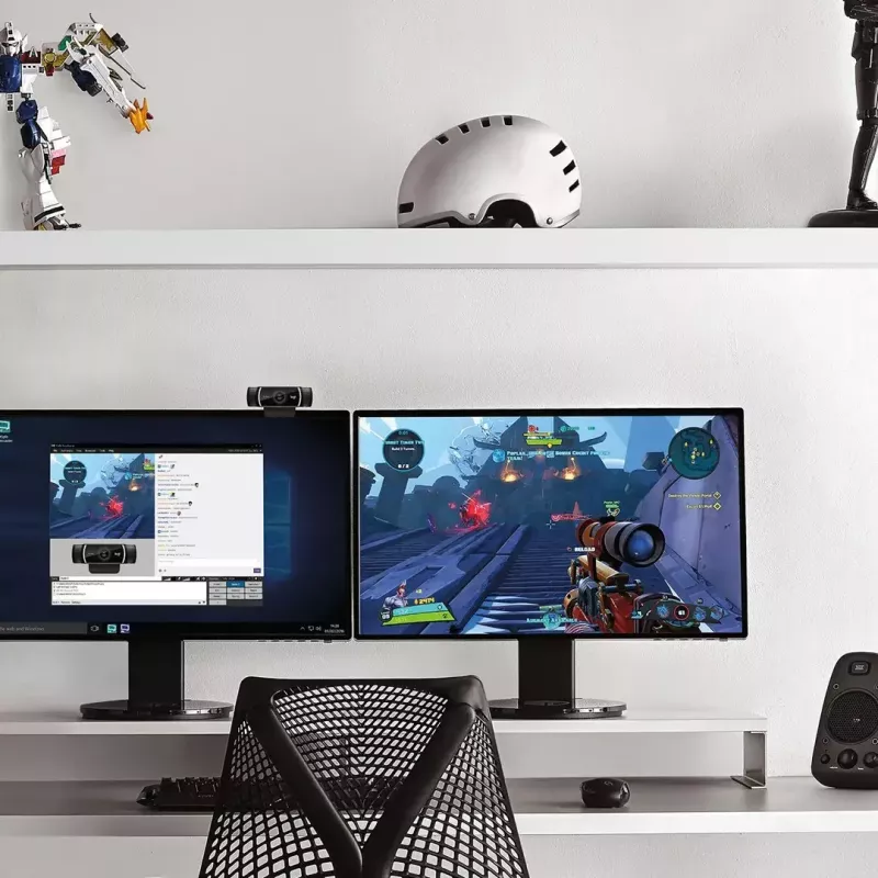 Logitech C922 1920 x 1080 pixels USB zwart webcam