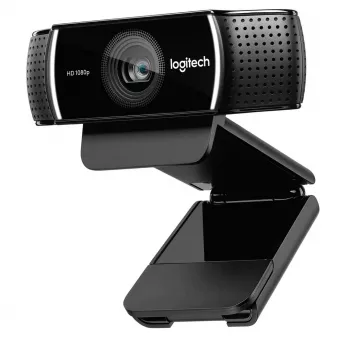Logitech C922 1920 x 1080 pixels USB zwart webcam