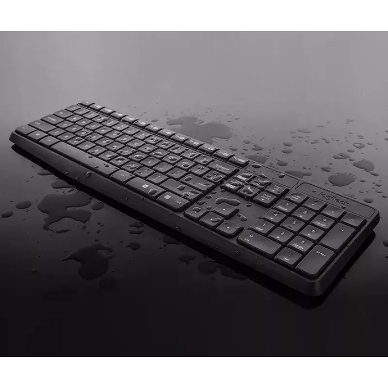 Draadloze toetsenbord- en muisset Logitech MK235