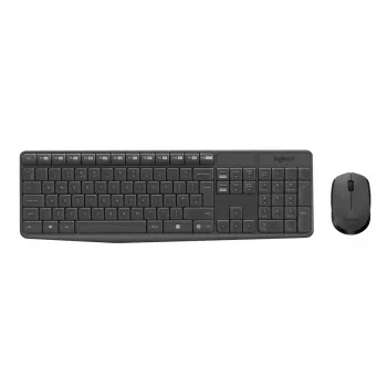 Draadloze toetsenbord- en muisset Logitech MK235