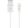 Oplaad- en synchronisatiekabel GOOBAY Lightning naar USB A 1 m, 5W / 1A, wit